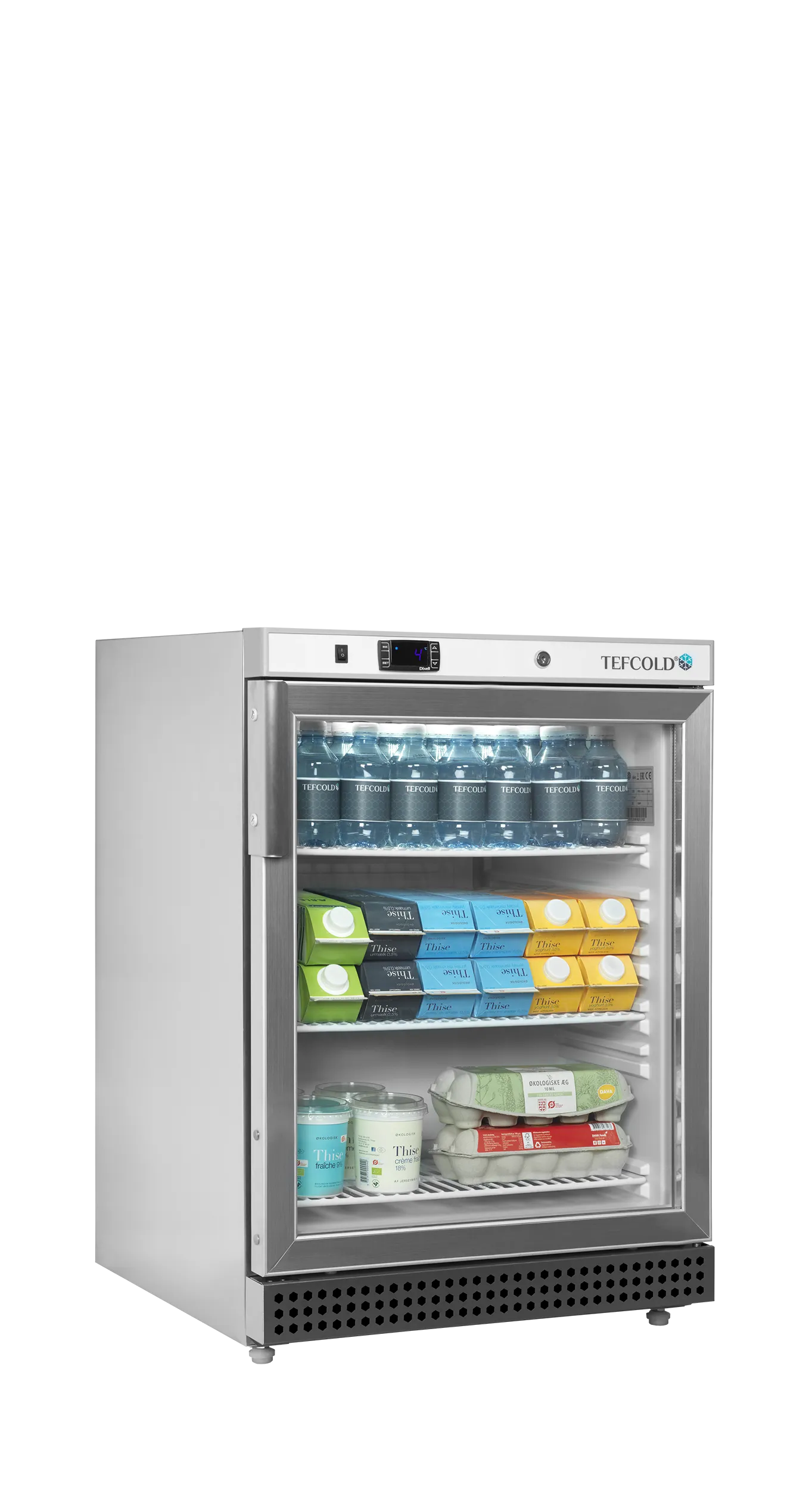 Chladiaca skriňa – 119 L – nerez | TEFCOLD UR 200 SG – Obrázok 5