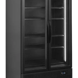 Chladiaca skriňa – 524 L – 2 – dverová – čierna | TEFCOLD FSC1000H BLACK