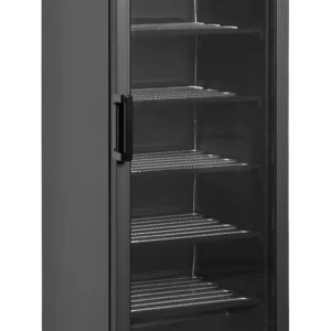 Mraziaca skriňa – presklené dvere – 270 L – čierna | TEFCOLD UFSC371G Black
