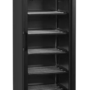 Mraziaca skriňa – presklené dvere – 270 L – čierna | TEFCOLD UFSC371GCP Black