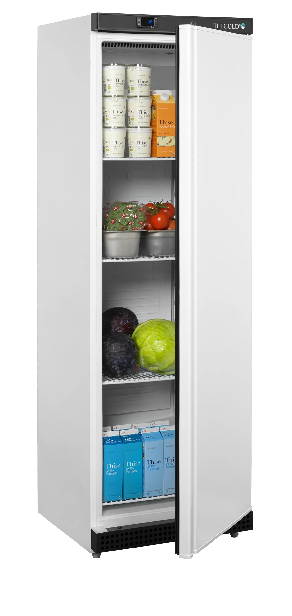 Chladiaca skriňa – biela – 350 L | TEFCOLD UR 400 W1 – Obrázok 5