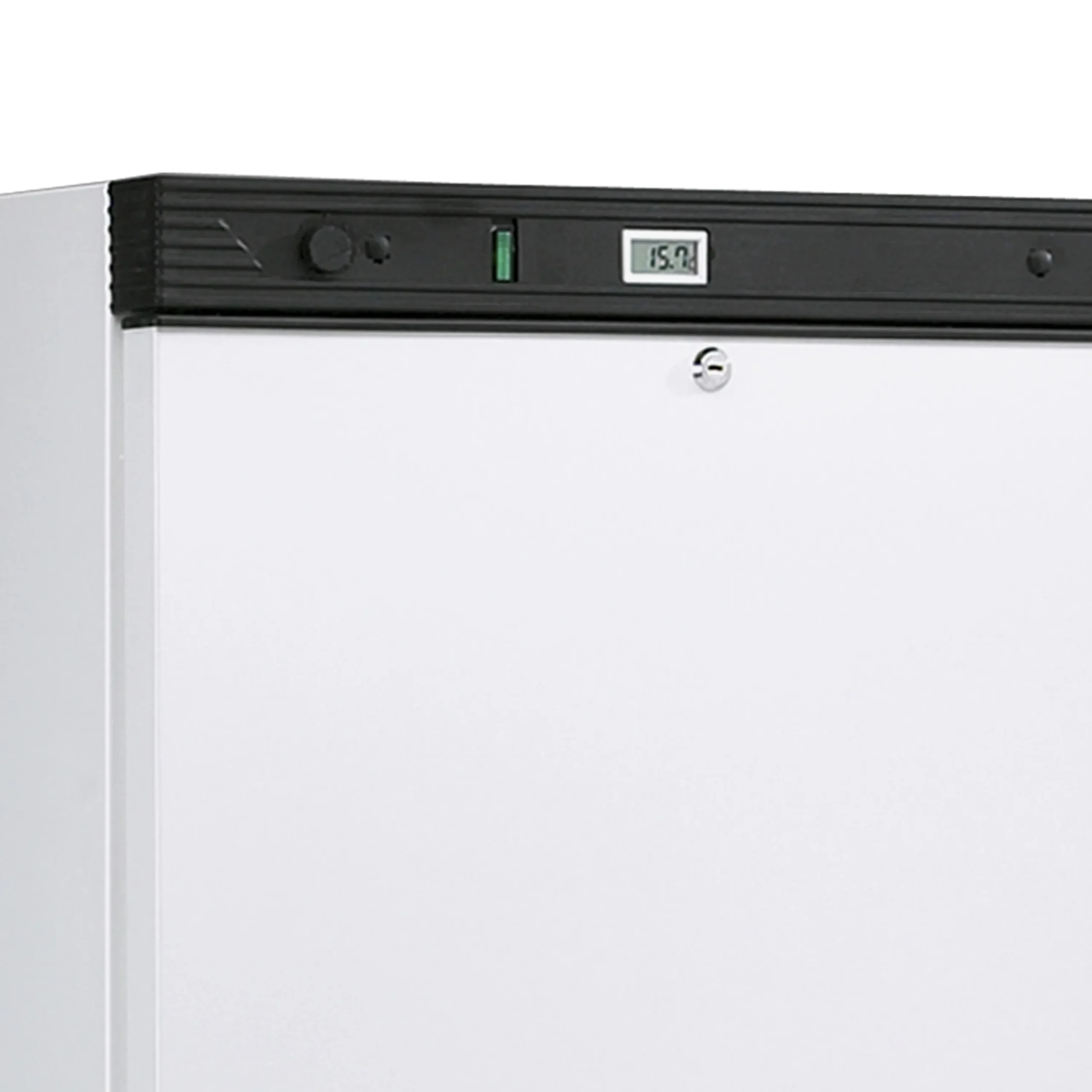 Mraziaca skriňa – plné dvere – 270 L – bieločierna | TEFCOLD UFSC371SD – Obrázok 3