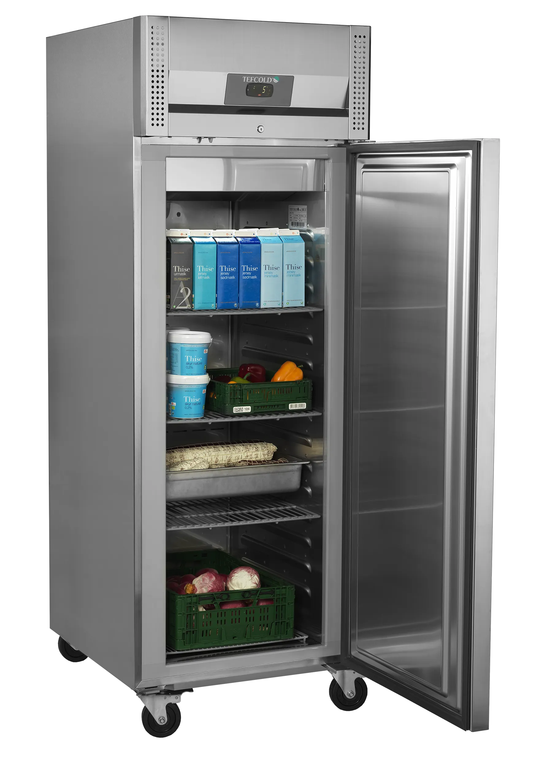 Chladiaca skriňa – 408 L – nerez | TEFCOLD RK 710X1 – Obrázok 6