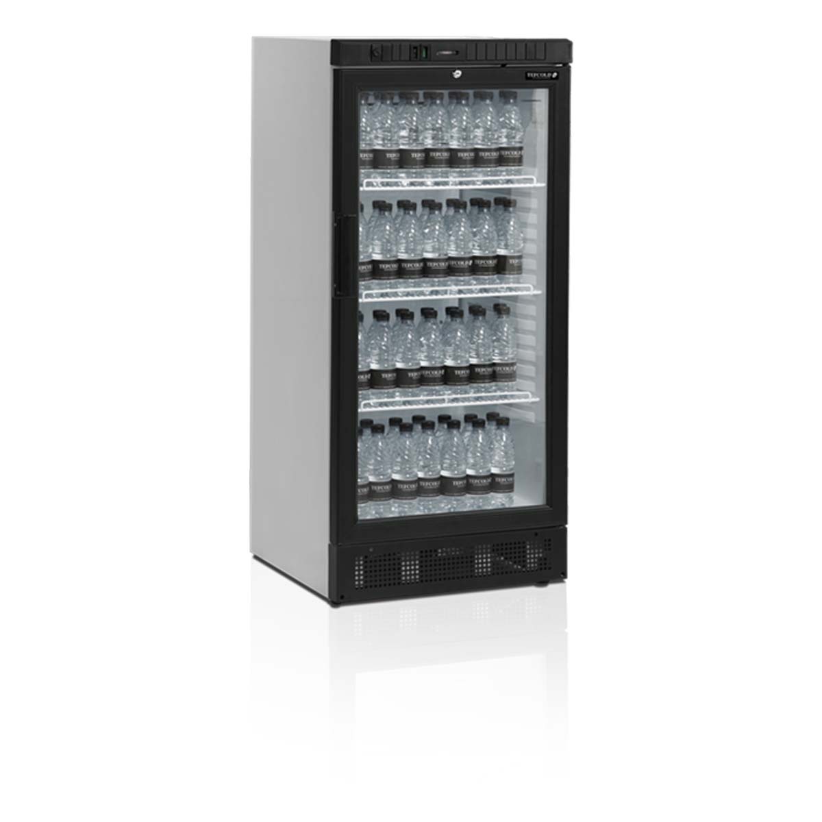 Chladiaca skriňa – 190 L – presklené dvere – biela | TEFCOLD SCU 1220 – Obrázok 4
