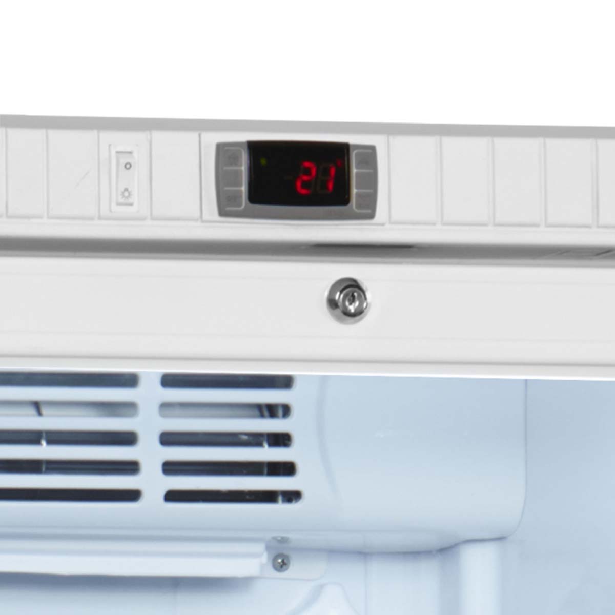 Chladiaca skriňa – 260 L – presklené dvere – biela | TEFCOLD MSU 300 – Obrázok 4