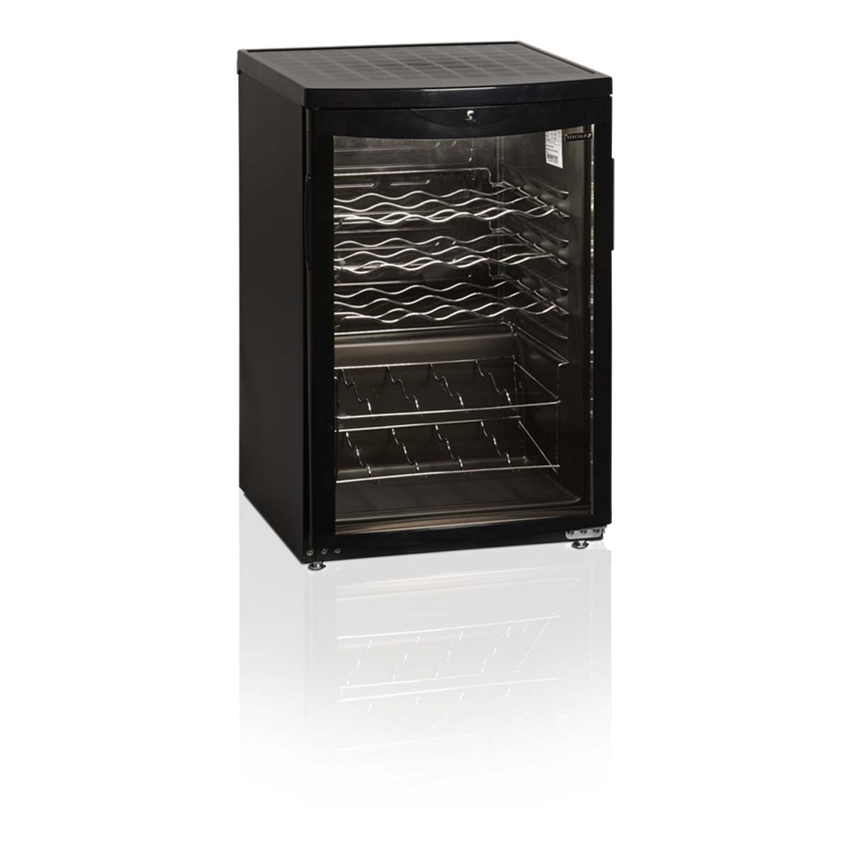 Vinotéka – 85 L – 22 fliaš – čierna | TEFCOLD SC 85 BLACK