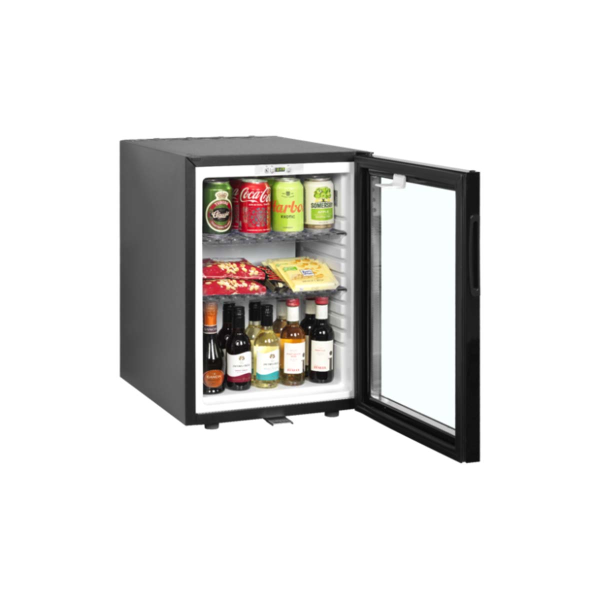 Mini chladnička – čierna – 34 L | TEFCOLD TM 45 GC – Obrázok 4