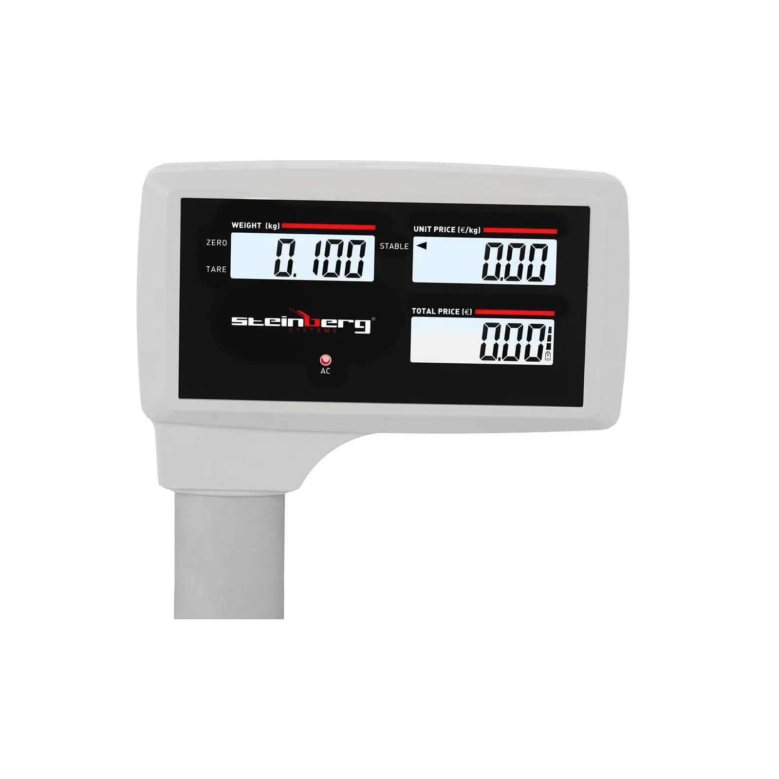 Kontrolná váha - 30 kg / 5 g - vysoký LCD displej – Obrázok 3