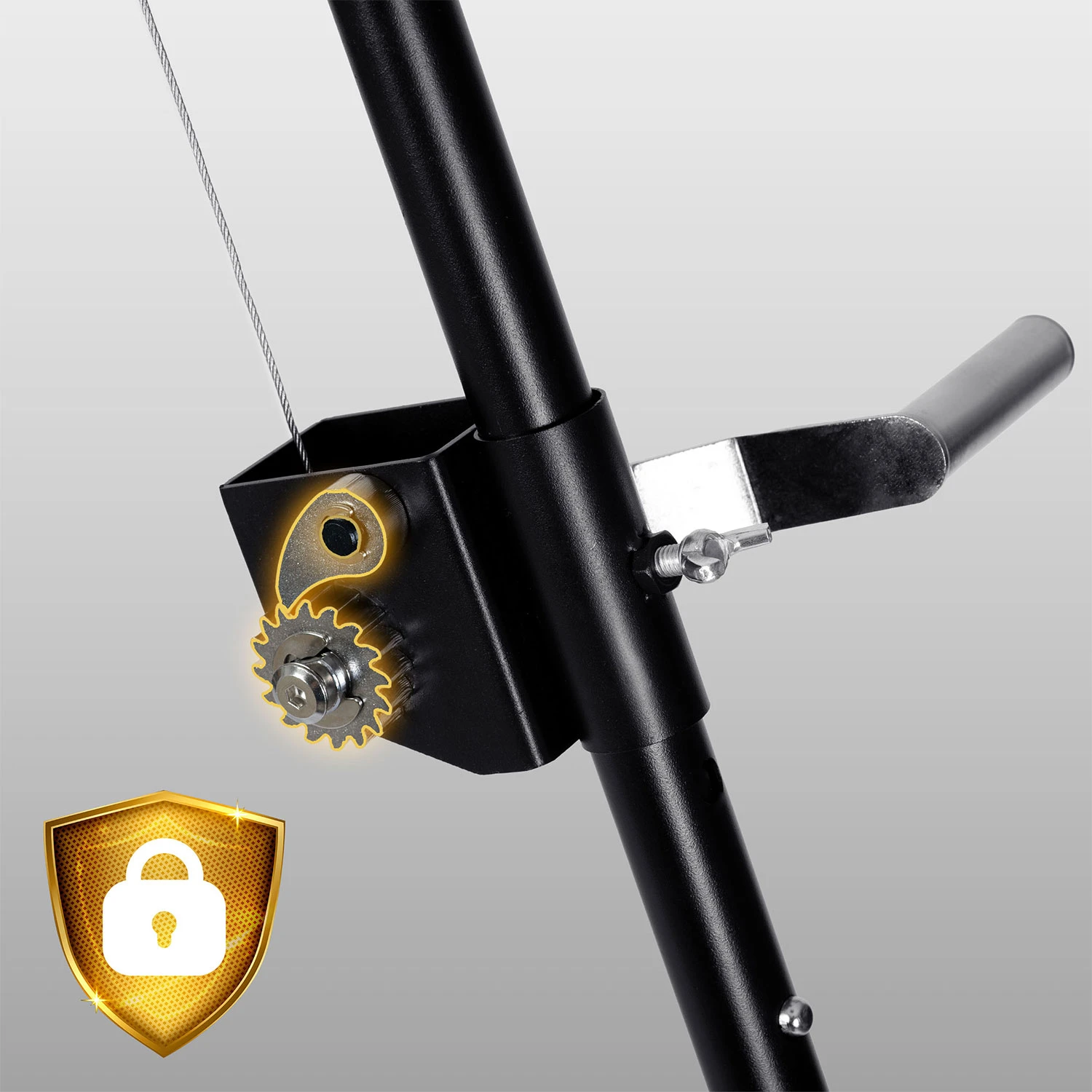 Berdsen BD-884 Trojnožkový krbový rošt 80 cm – Obrázok 2
