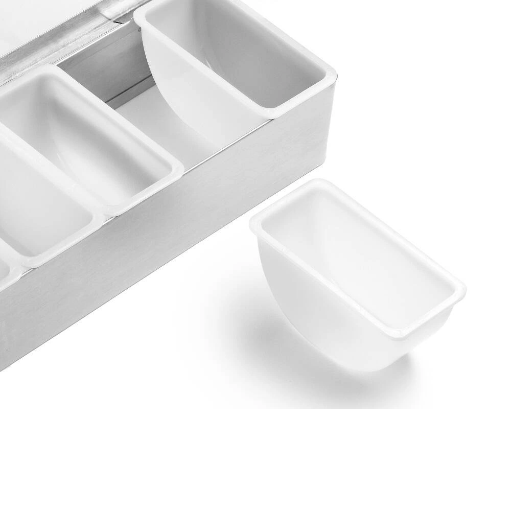 5-dielny zásobník na barmanské prísady, sivý, 37.5x14x9 cm | FORGAST FG11419 – Obrázok 11