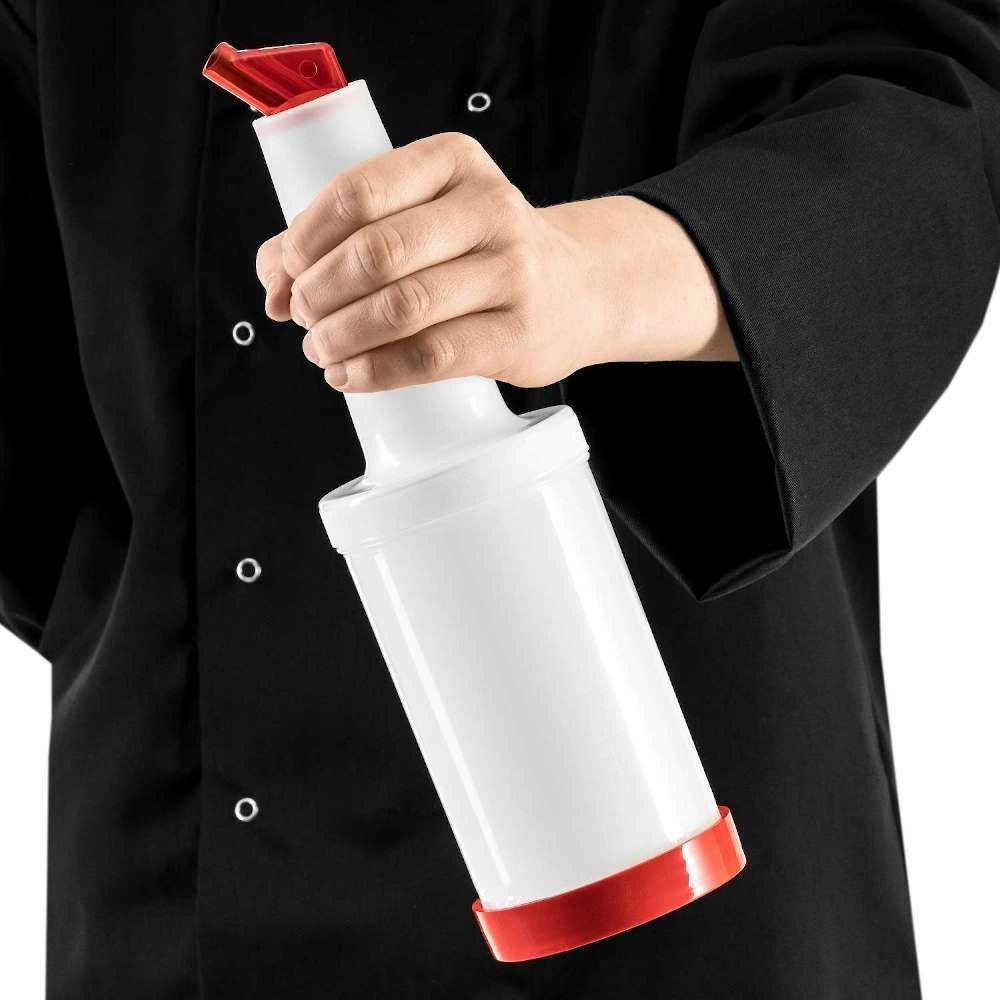 Barmanský dávkovač červený, 1 l, 26 cm | FORGAST FG03230 – Obrázok 2