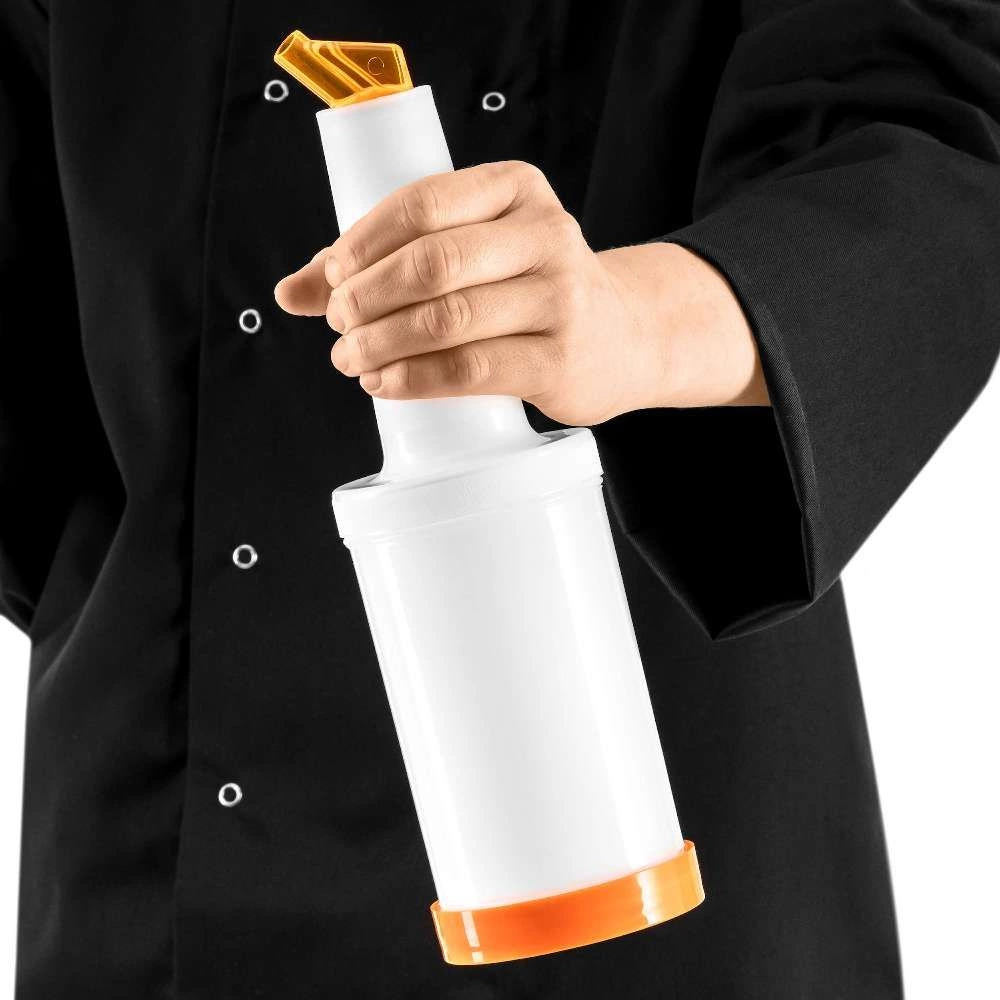 Barmanský dávkovač, oranžový, 1 l, 26 cm | FORGAST FG03232 – Obrázok 3