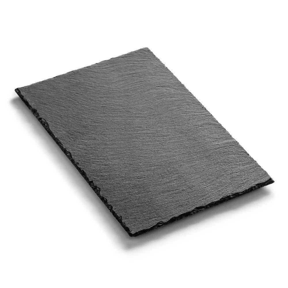 Bridlicový prezentačný tanier na jedlo 20x30 cm | FORGAST FG03235