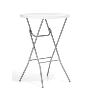Cateringový kokteilový stôl, priemer 80 cm, výška 110 cm | FORGAST FG03800