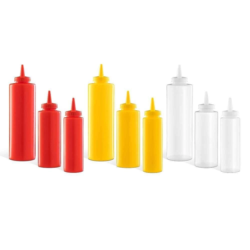 Dávkovač na omáčky z polyetylénu 0,25 l, priehľadný | FORGAST FG03223 – Obrázok 3