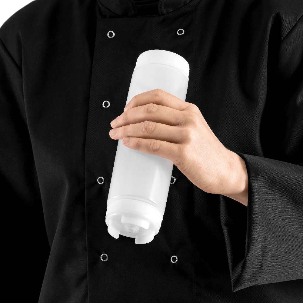 Dávkovač na omáčky z polypropylénu 590 ml, transparentný | FORGAST FG03237 – Obrázok 2