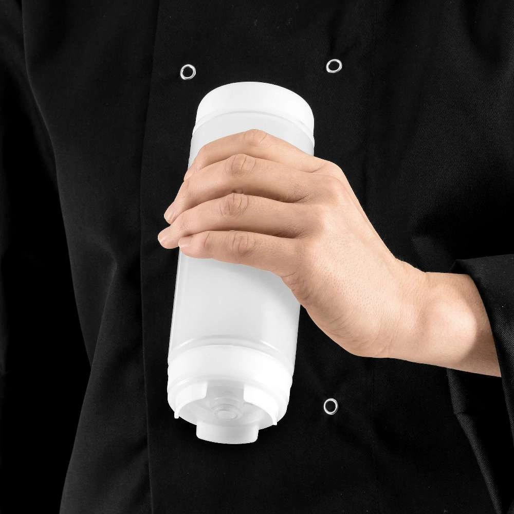 Dávkovač na omáčky z polypropylénu 710 ml, transparentný | FORGAST FG03238 – Obrázok 2