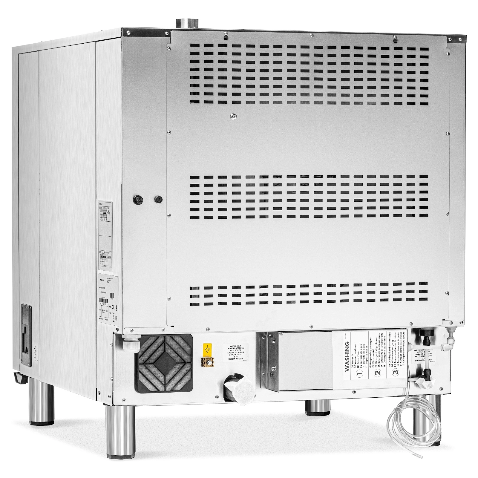 Elektrická konvekčno-parná pec Omega 7 GN 1/1, dotykový panel, 10,8 kW, 400 V | PROFICHEF PCO211007 – Obrázok 2