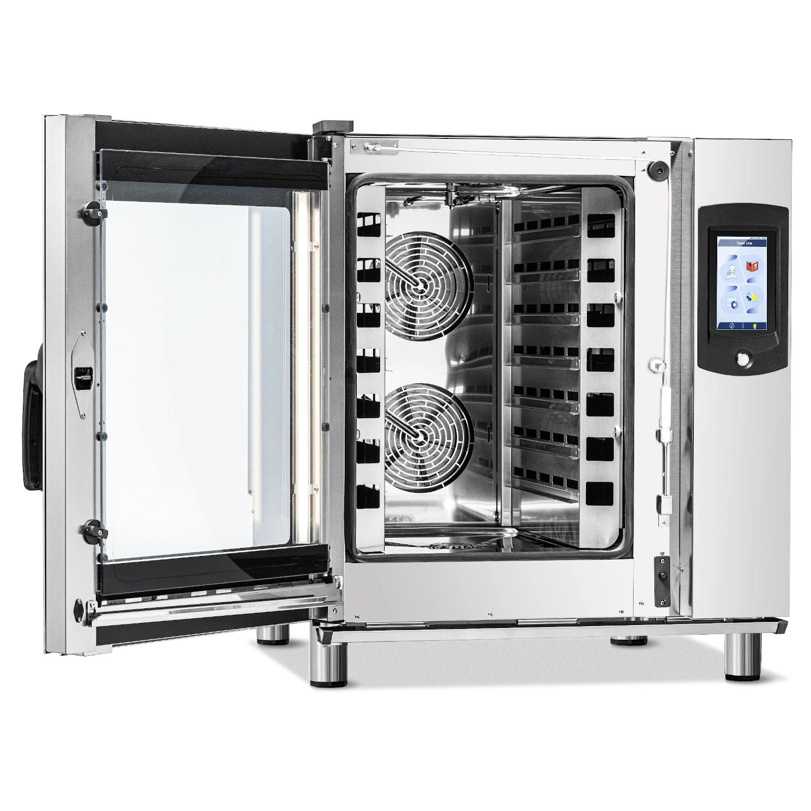 Elektrická konvekčno-parná pec Omega 7 GN 1/1, dotykový panel, 10,8 kW, 400 V | PROFICHEF PCO211007 – Obrázok 12