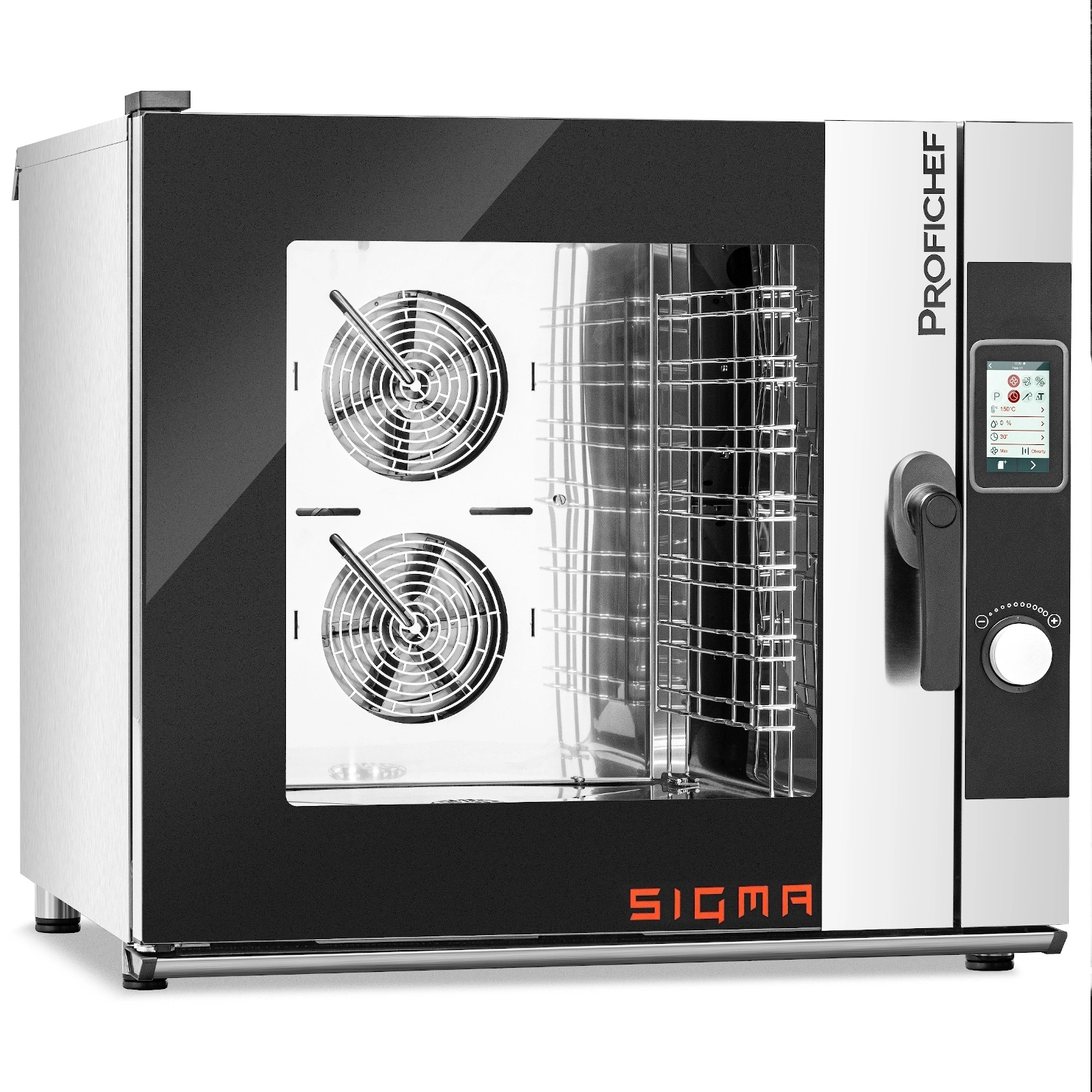 Elektrická konvekčno-parná pec Sigma 7 GN 1/1, elektronické ovládanie, 10,6 kW, 400 V | PROFICHEF PCS11007