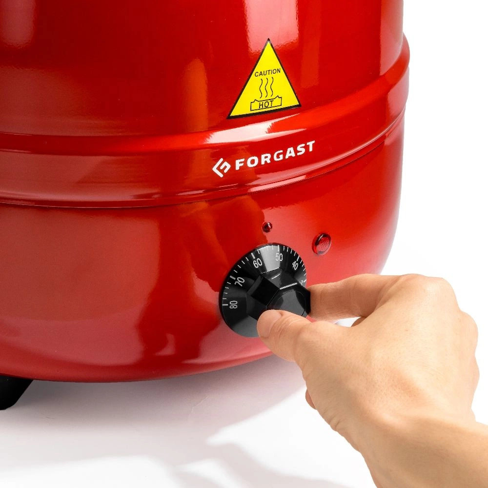 Elektrický kotlík na polievky 10 l, červený | FORGAST FG03013 – Obrázok 4