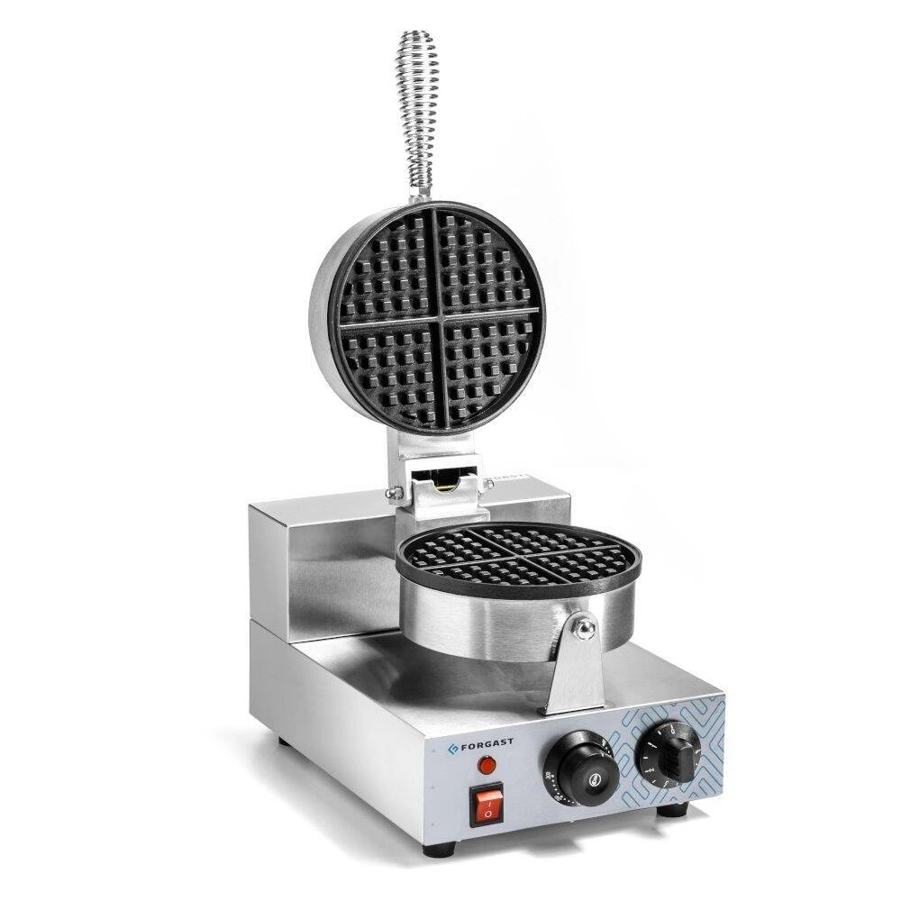Elektrický okrúhly vaflovač, 1 kW, 230 V | FORGAST FG09701 – Obrázok 3