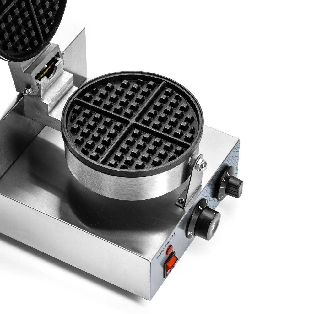 Elektrický okrúhly vaflovač, 1 kW, 230 V | FORGAST FG09701 – Obrázok 2