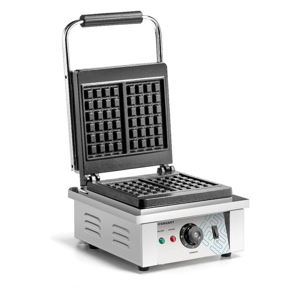 Elektrický vaflovač, 2 vafle 10x17 cm, 2 kW, 230 V | FORGAST FG09703 – Obrázok 6