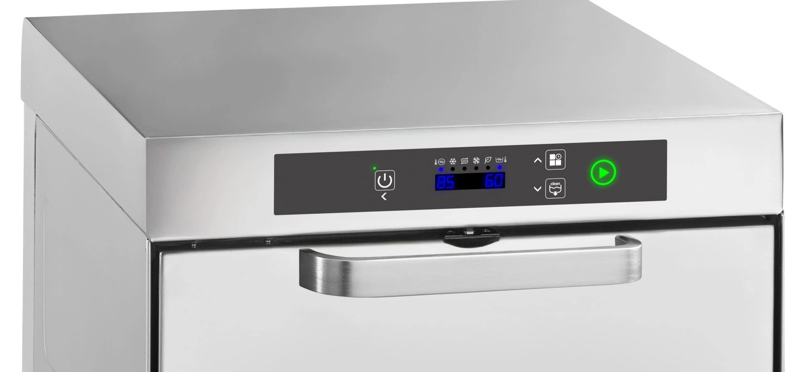 Gastronomická umývačka na sklo SMART, elektronické ovládanie, dávkovač umývacieho prostriedku, kôš 35x35 cm, 2,89 kW, 230 V | PROFICHEF PCZ-04035 – Obrázok 3