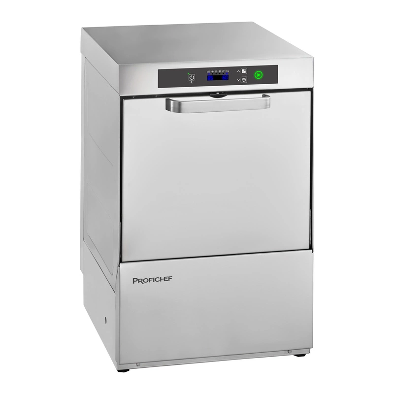 Gastronomická umývačka na sklo SMART, elektronické ovládanie, dávkovač umývacieho prostriedku, kôš 35x35 cm, 2,89 kW, 230 V | PROFICHEF PCZ-04035