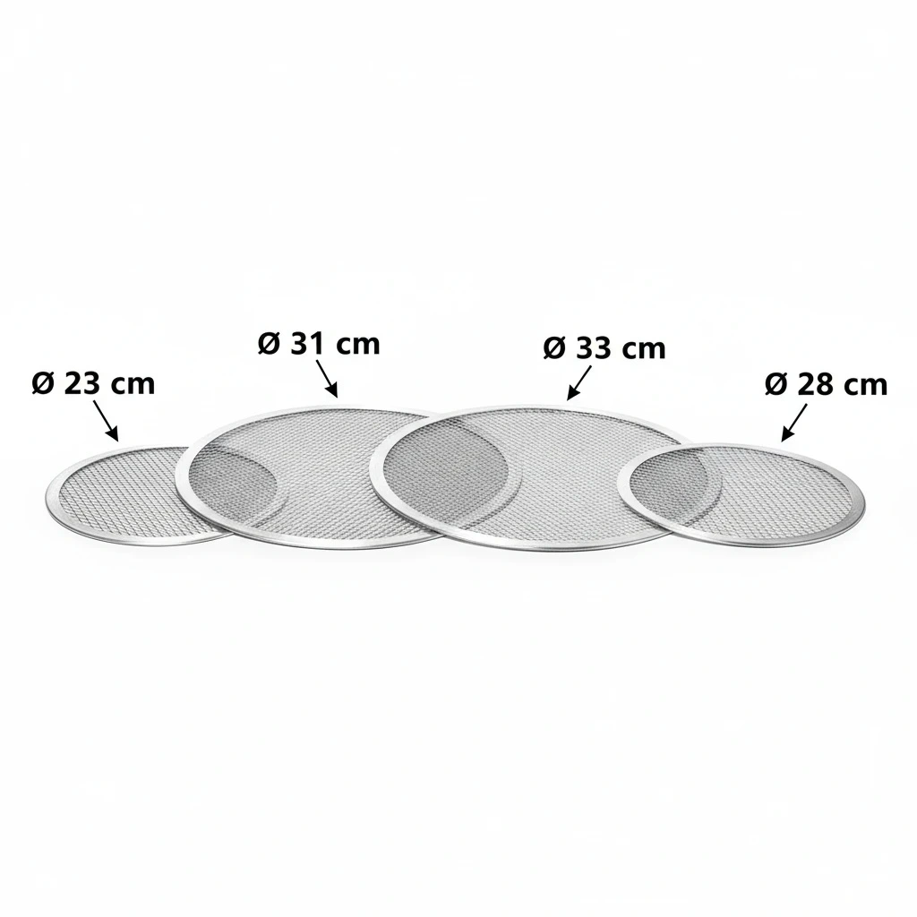 Hliníková sieťka na pizzu, 33 cm | FORGAST FG02934 – Obrázok 7