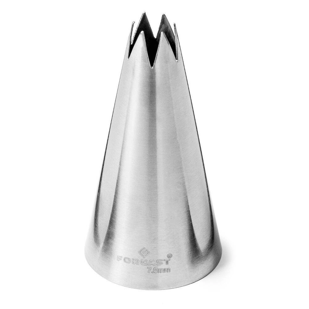 Hviezdica na krémovú špičku 7 mm | FORGAST FG11188