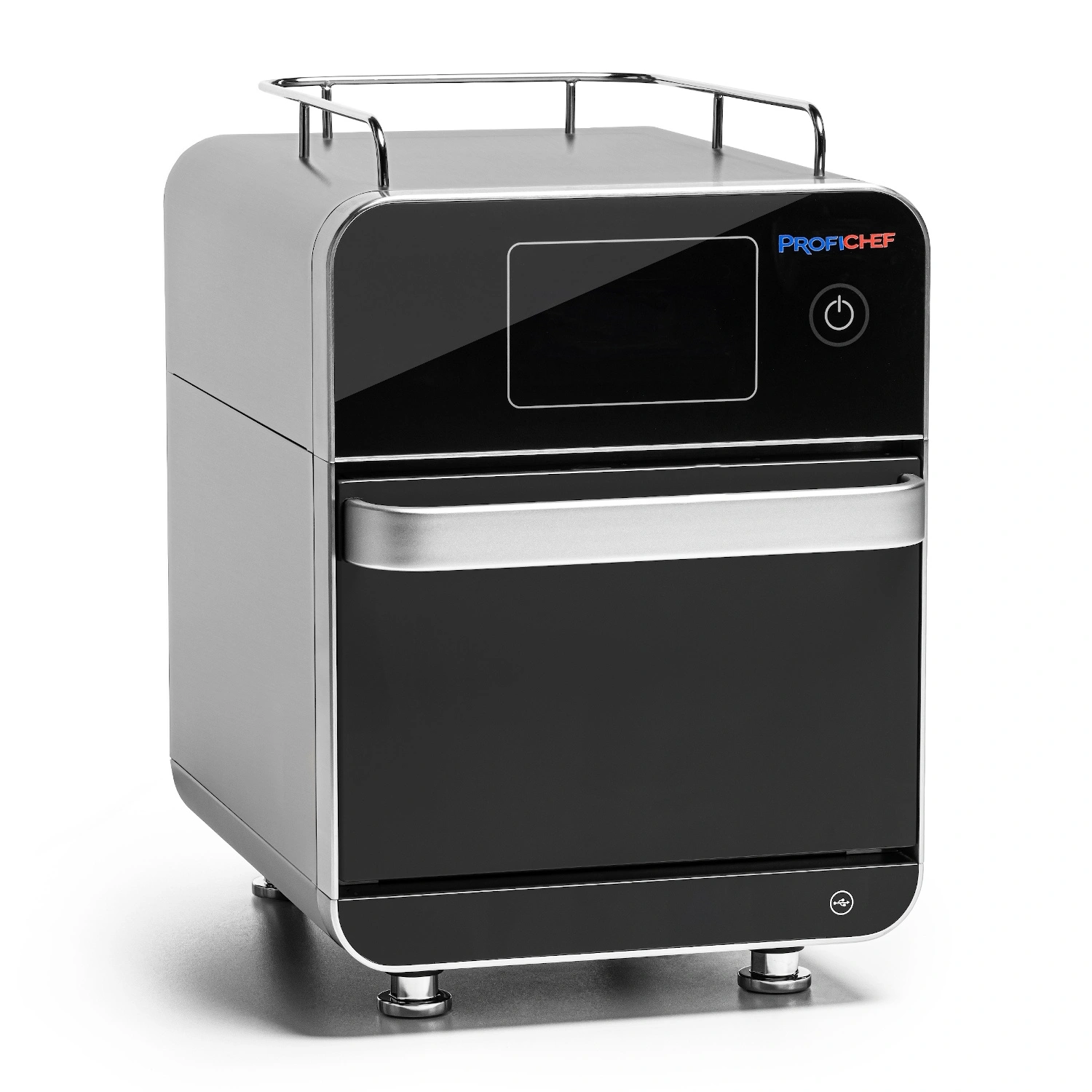 Konvekčno-mikrovlnná rúra s dotykovým displejom, 18 L, 230V/3,5 kW, čierna | PROFICHEF PC09918 – Obrázok 9