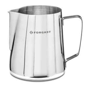 Oceľová kanvica na napenenie mlieka, 1 l | FORGAST FG11022