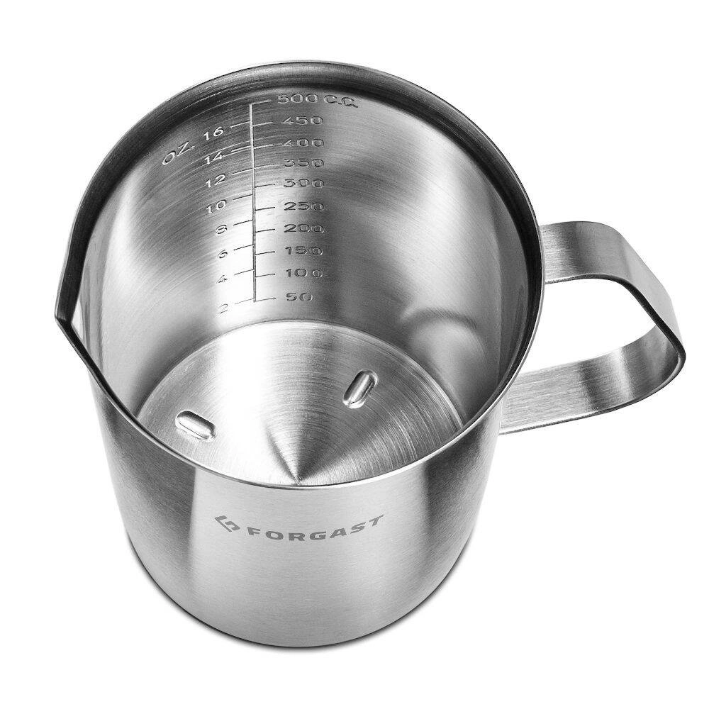 Nerezová odmerka, 500 ml | FORGAST FG11025 – Obrázok 2