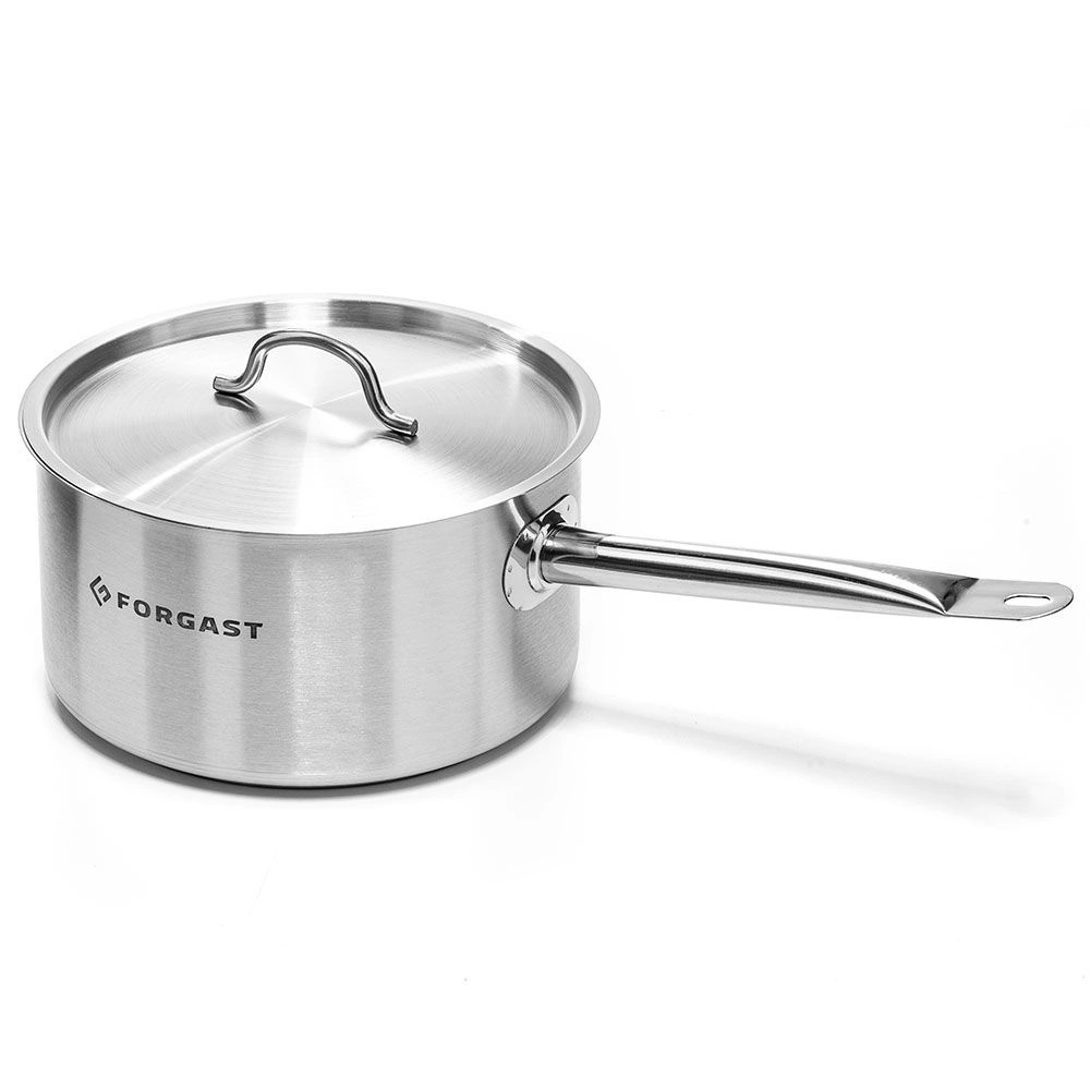Nerezový kastról s pokrievkou, 2 l, 16 cm | FORGAST FG02102