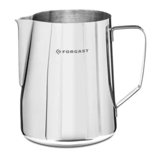 Oceľová kanvica na napenenie mlieka, 1 l | FORGAST FG11022