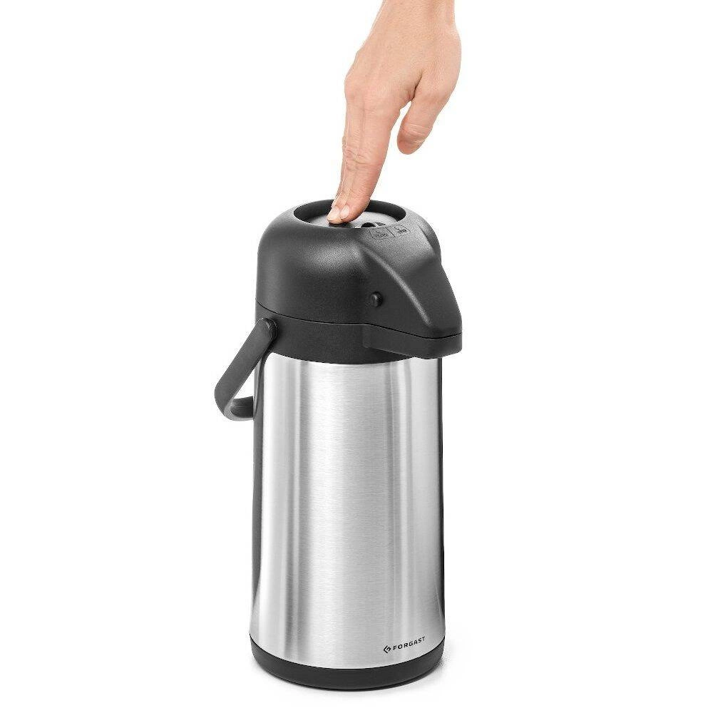 Oceľová termoska s čerpadlom 2,5 l | FORGAST FG05825 – Obrázok 6