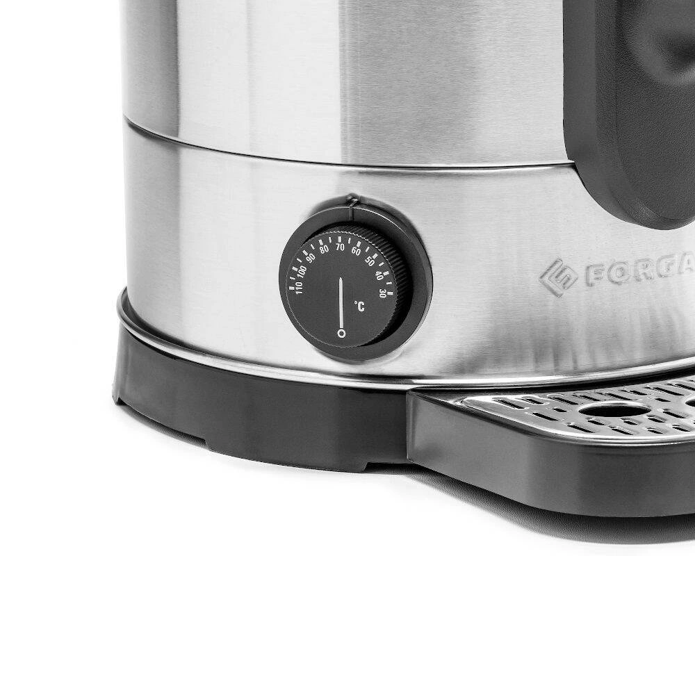 Ohrievač vody 16 l s odkvapkávacou miskou, dvojplášťový | FORGAST FG05556 – Obrázok 6
