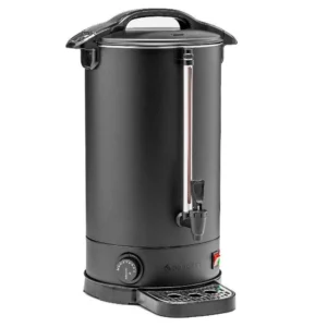 Ohrievač vody 17,5 l s odkvapkávacou táckou, čierny, dvojplášťový | FORGAST FG05561