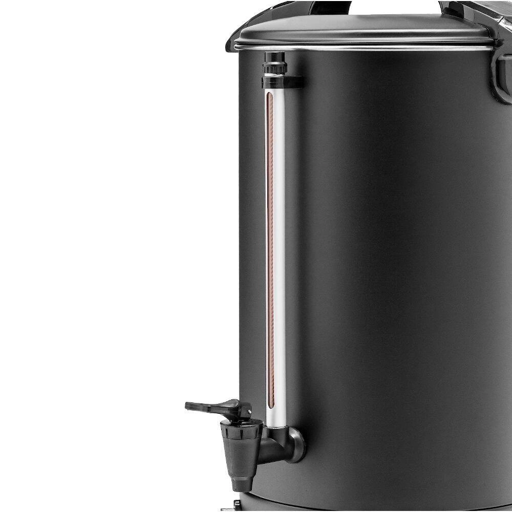 Ohrievač vody 17,5 l s odkvapkávacou táckou, čierny, dvojplášťový | FORGAST FG05561 – Obrázok 4