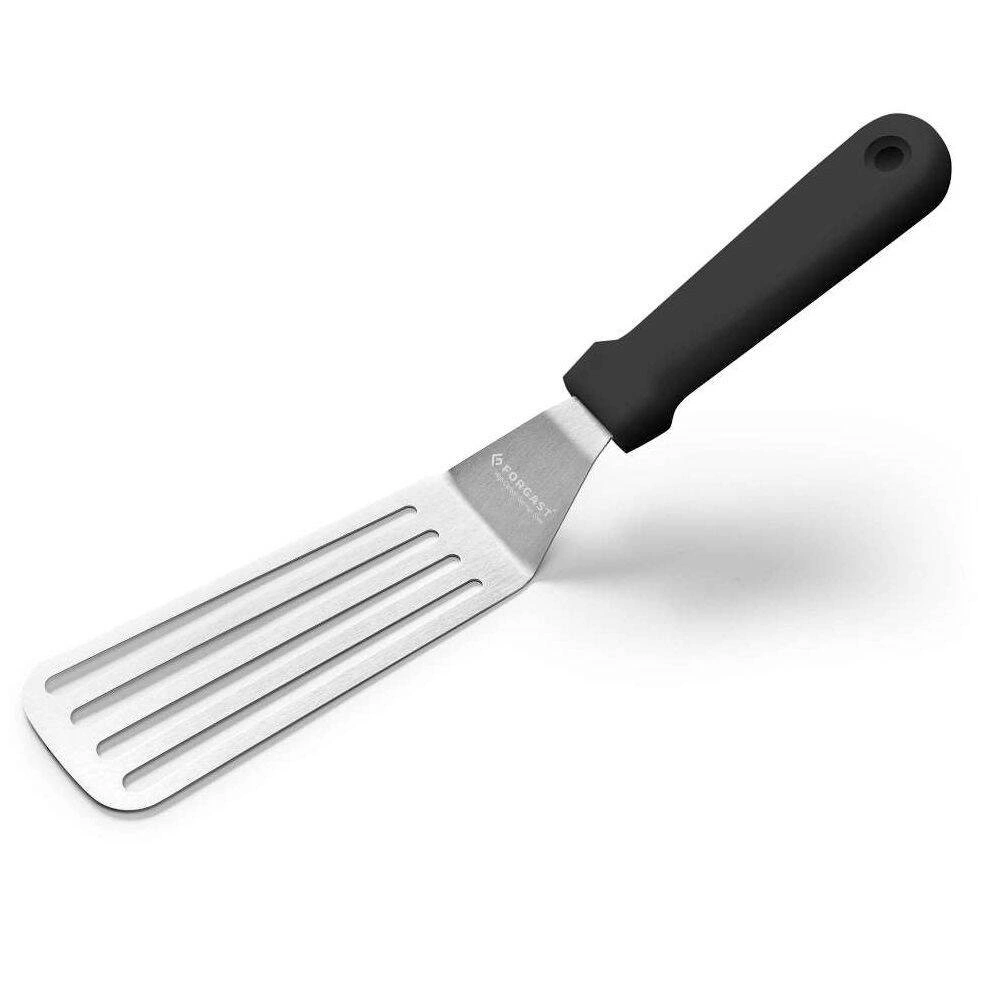 Perforovaná obracačka na smaženie, nerezová oceľ, 27 cm | FORGAST FG11228