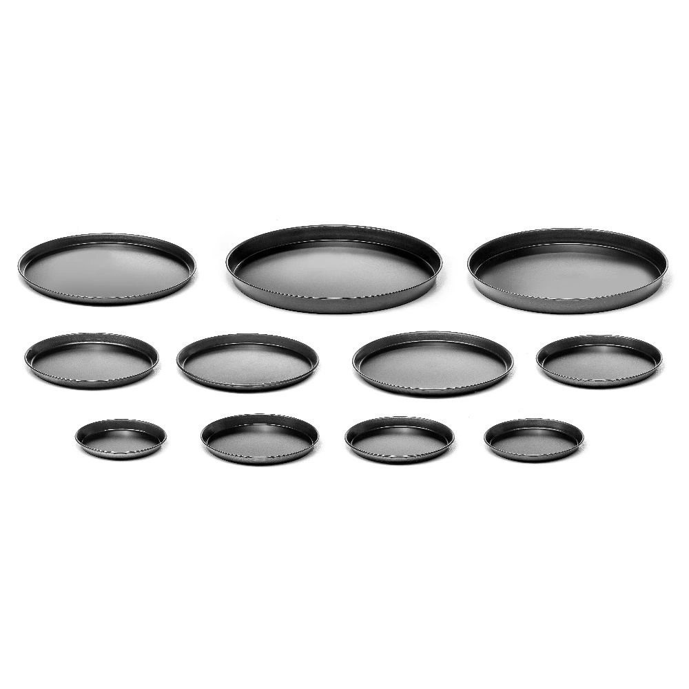 Plech na pizzu, 30 cm, výška 2,5 cm | FORGAST FG02630 – Obrázok 2