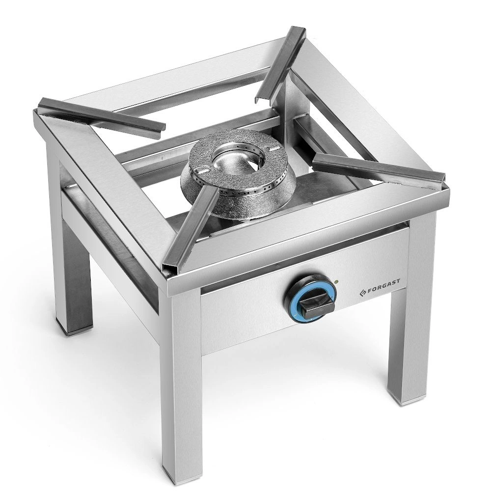 Plynová gastronomická stolička 1-horáková, 6,5 kW, 40x40x38 cm | FORGAST FG09410 – Obrázok 3