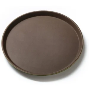Protišmyková okrúhla čašnícka tácka 35 cm | FORGAST FG12001