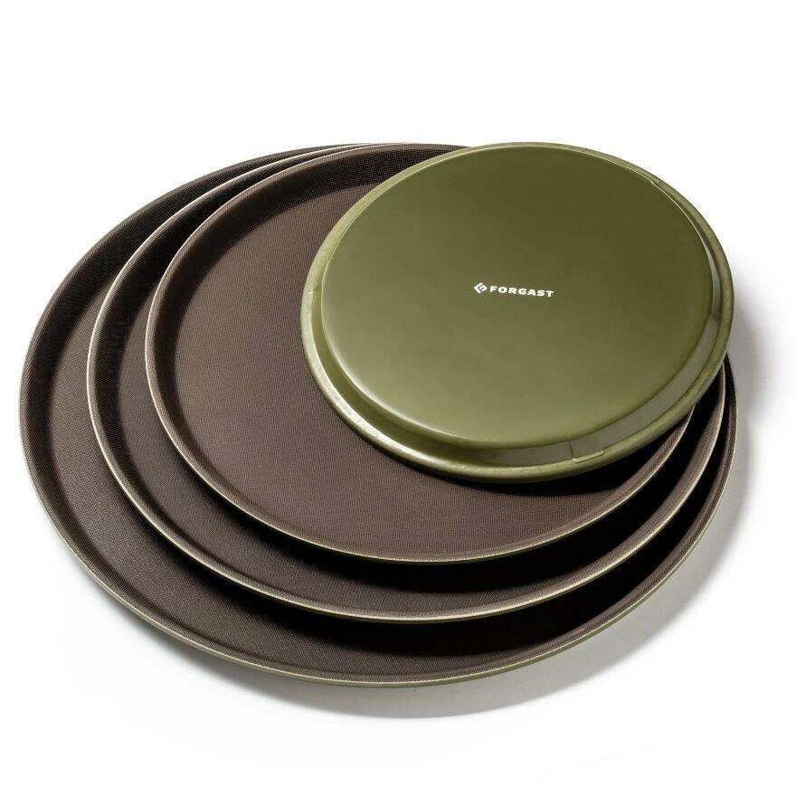 Protišmykový okrúhly čašnícky podnos, 28 cm | FORGAST FG12000 – Obrázok 2