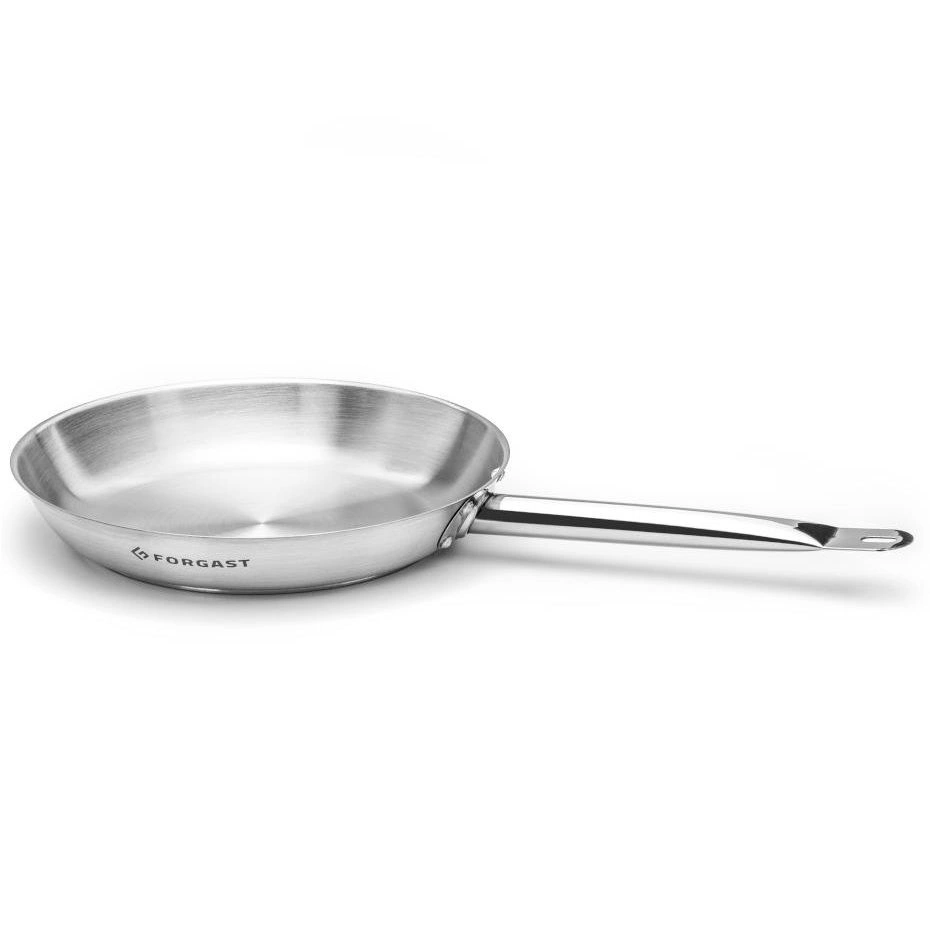 Satinovaná oceľová panvica s priemerom 20 cm FORGAST FG02301 – Obrázok 4