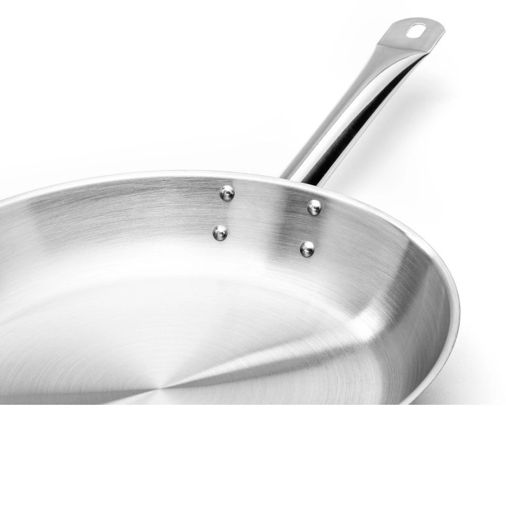 Satinovaná oceľová panvica s priemerom 20 cm FORGAST FG02301 – Obrázok 2