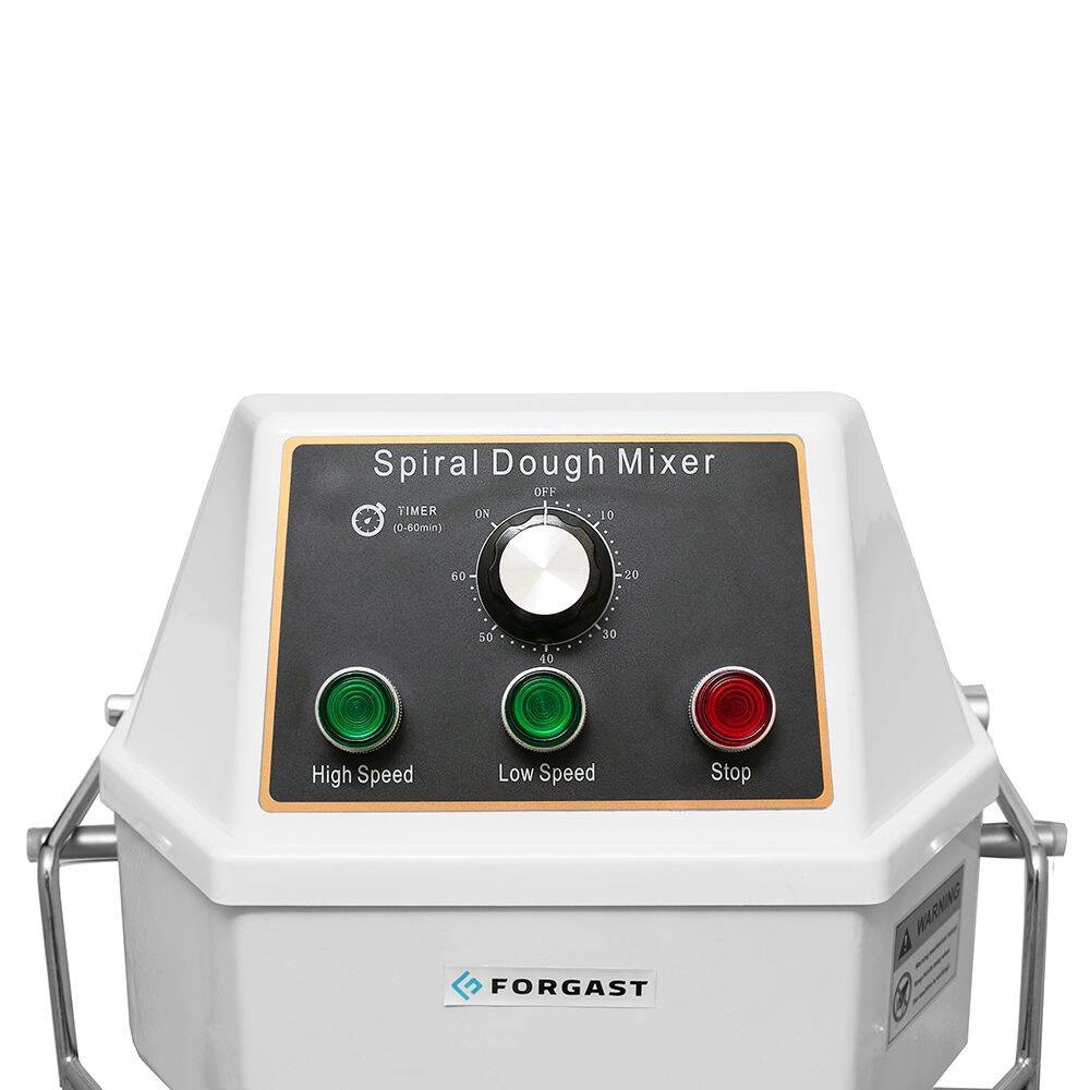 Špirálový mixér (miesička), 20 l, stála nádoba, 1,1 kW, 230 V | FORGAST FG10421 – Obrázok 3