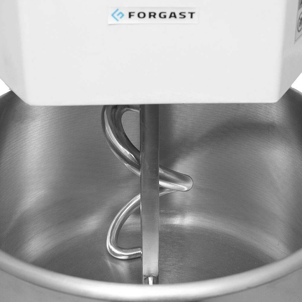 Špirálový mixér (miesička), 20 l, stála nádoba, 1,1 kW, 230 V | FORGAST FG10421 – Obrázok 2